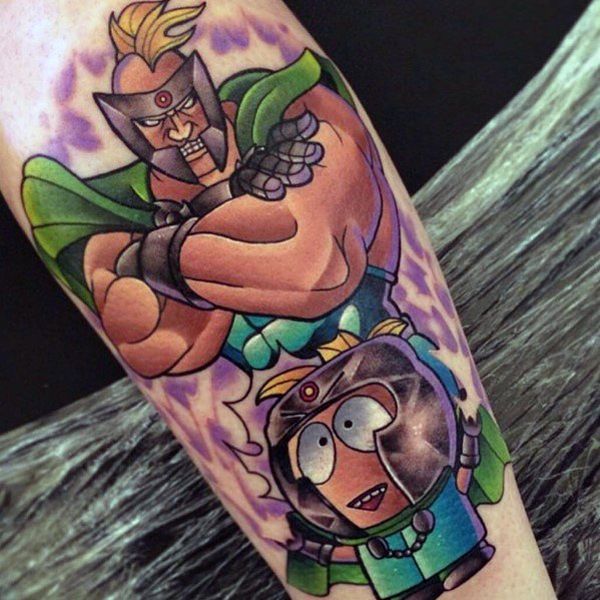 30 South Park Tattoos - The Body is a Canvas #SouthPark #tattoos #tatooideas