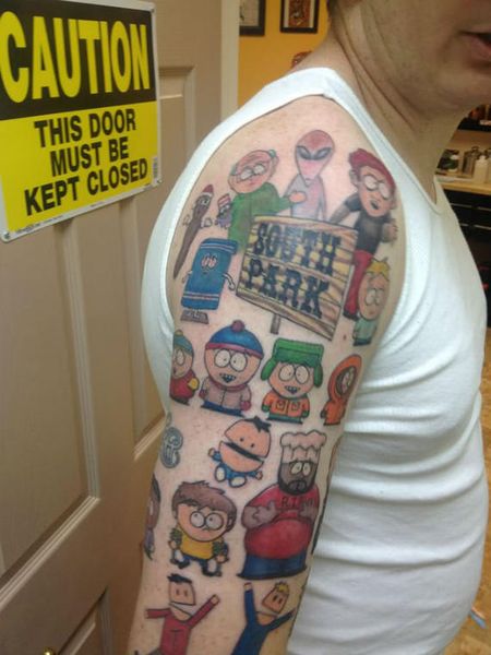 30 South Park Tattoos - The Body is a Canvas #SouthPark #tattoos #tatooideas