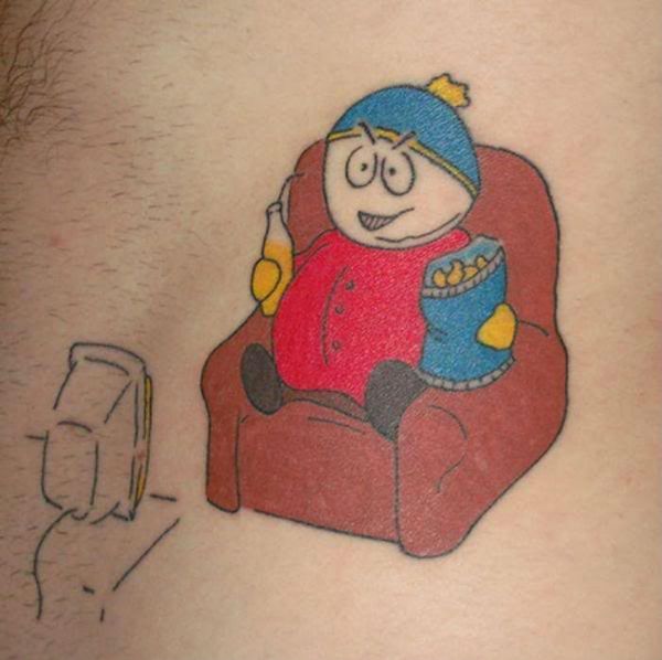 30 South Park Tattoos - The Body is a Canvas #SouthPark #tattoos #tatooideas