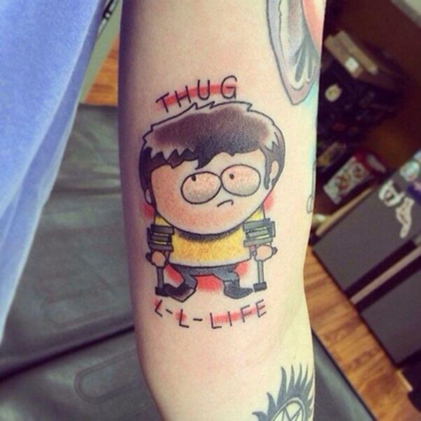 30 South Park Tattoos - The Body is a Canvas #SouthPark #tattoos #tatooideas