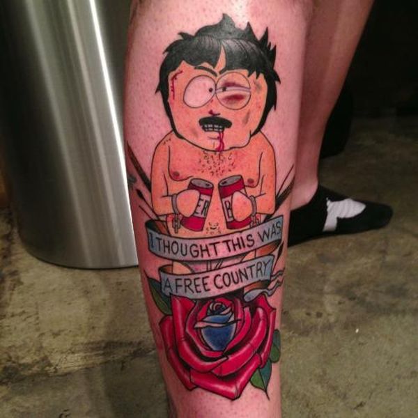 30 South Park Tattoos - The Body is a Canvas #SouthPark #tattoos #tatooideas