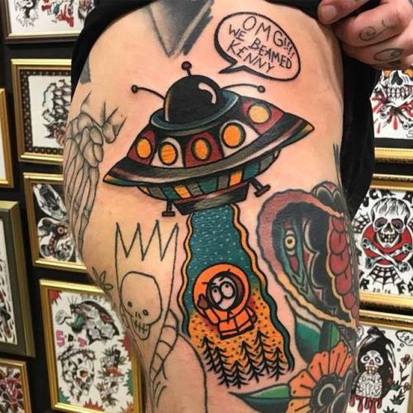 30 South Park Tattoos - The Body is a Canvas #SouthPark #tattoos #tatooideas