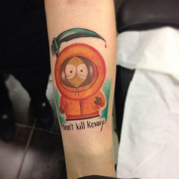 30 South Park Tattoos - The Body is a Canvas #SouthPark #tattoos #tatooideas