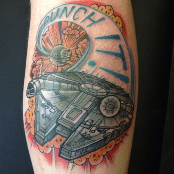 23 Star Wars Tattoos - The Body is a Canvas #StarWars #tattoos #tattooideas