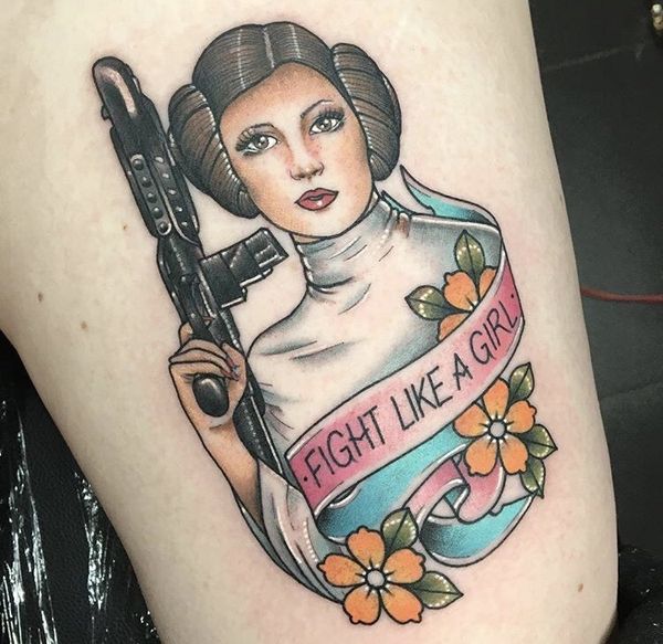 23 Star Wars Tattoos - The Body is a Canvas #StarWars #tattoos #tattooideas