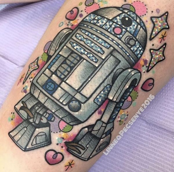 23 Star Wars Tattoos - The Body is a Canvas #StarWars #tattoos #tattooideas