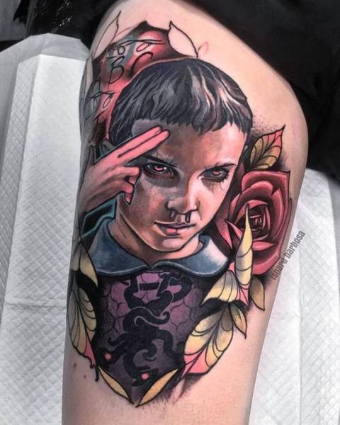 18 Stranger Things Tattoos - The Body is a Canvas #StrangerThings #tattoos #tattooideas