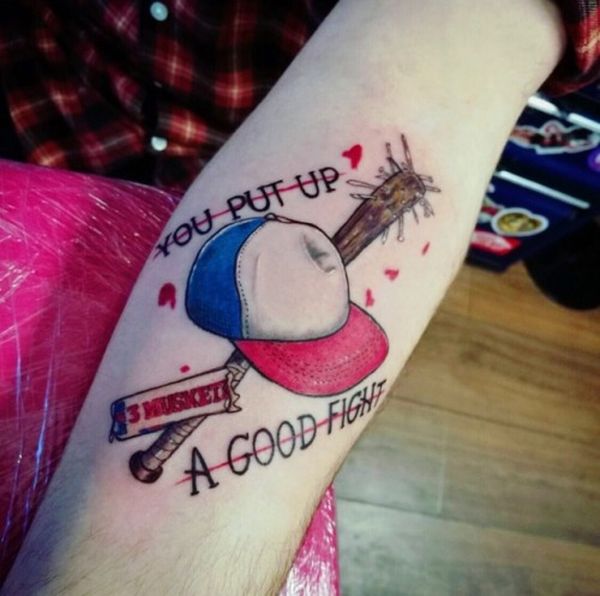 18 Stranger Things Tattoos - The Body is a Canvas #StrangerThings #tattoos #tattooideas