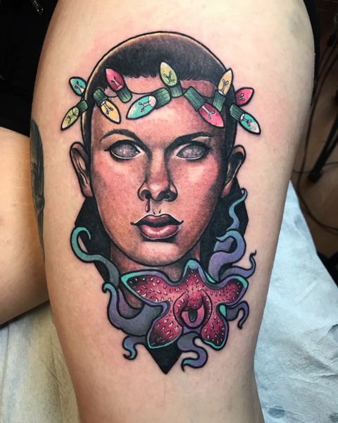 18 Stranger Things Tattoos - The Body is a Canvas #StrangerThings #tattoos #tattooideas