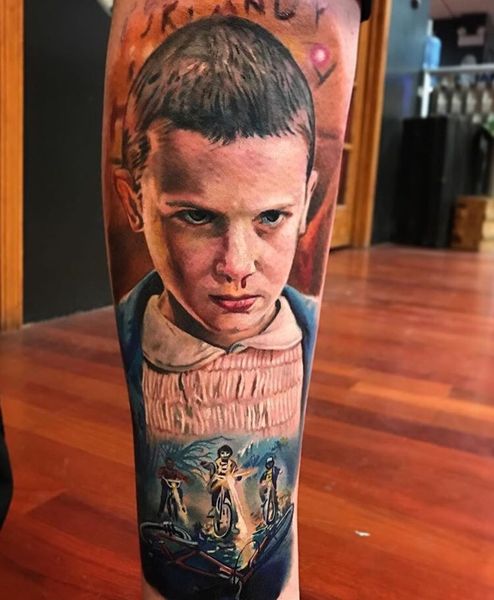 18 Stranger Things Tattoos - The Body is a Canvas #StrangerThings #tattoos #tattooideas