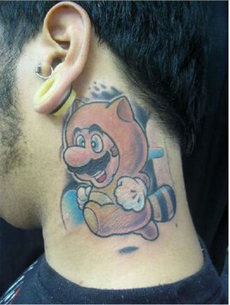 22 Super Mario Tattoos - The Body is a Canvas #SuperMario #tattoos #tattooideas