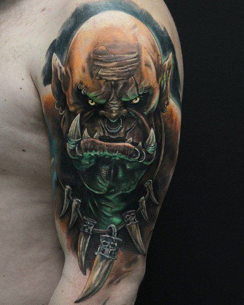 30 World of Warcraft Tattoos - The Body is a Canvas #WorldOfWarcraft #WoW #tattoos #tattooideas