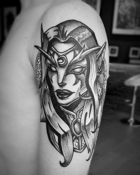 30 World of Warcraft Tattoos - The Body is a Canvas #WorldOfWarcraft #WoW #tattoos #tattooideas