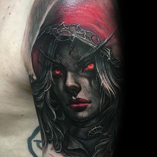 30 World of Warcraft Tattoos - The Body is a Canvas #WorldOfWarcraft #WoW #tattoos #tattooideas