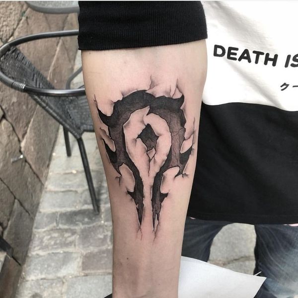 Cory Cartwright on Instagram ARTHAS THE LICH KING Lines are  healed Really enjoyed making a World of warcraft tattoo in this style  Fantasy and more like this