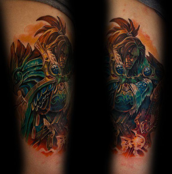 30 World of Warcraft Tattoos - The Body is a Canvas #WorldOfWarcraft #WoW #tattoos #tattooideas