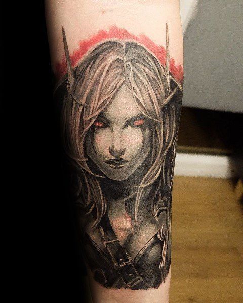 30 World of Warcraft Tattoos - The Body is a Canvas #WorldOfWarcraft #WoW #tattoos #tattooideas