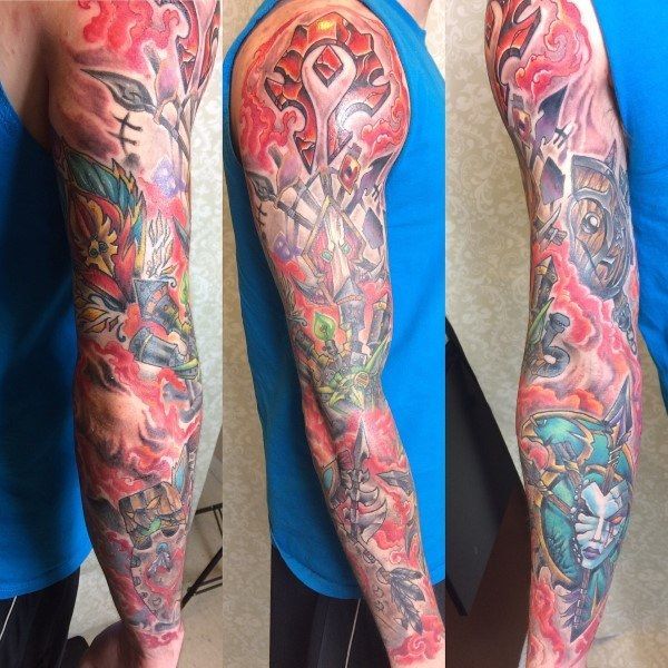 30 World of Warcraft Tattoos - The Body is a Canvas #WorldOfWarcraft #WoW #tattoos #tattooideas