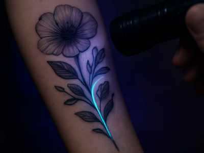 Glow-in-the-Dark Tattoos: What That UV Ink Actually Does to Your Skin